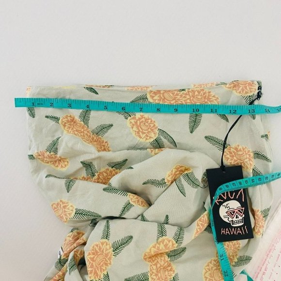 RVCA Luke Pelletier Collab BNWT Floral Annika Midi Skirt Women's Size Small - Picture 11 of 11